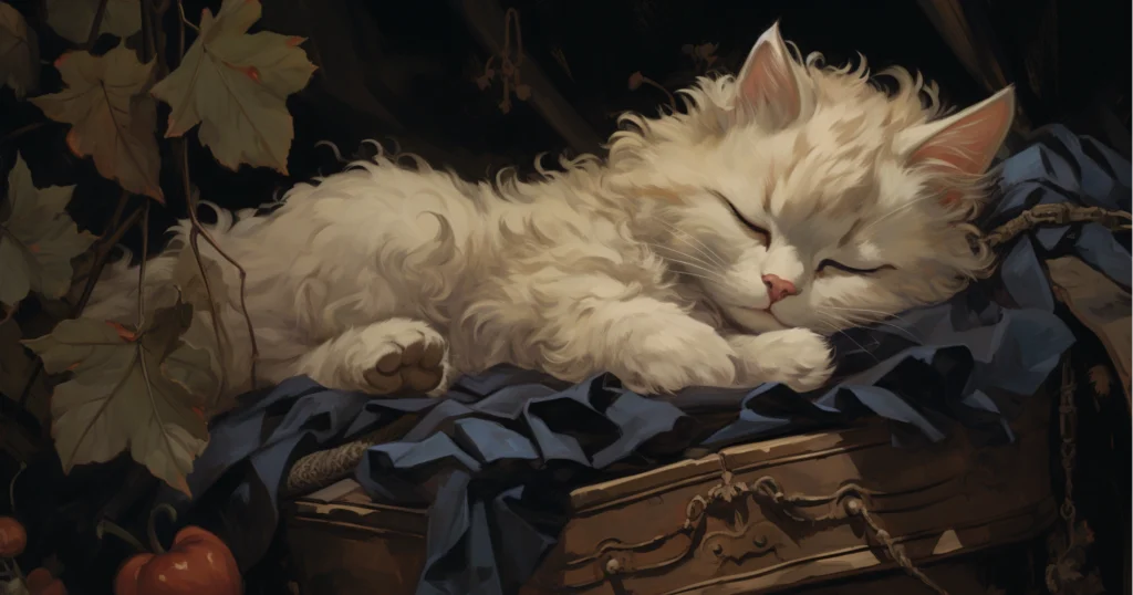 whiskerwitty-sleepy-white-kitten-drawing